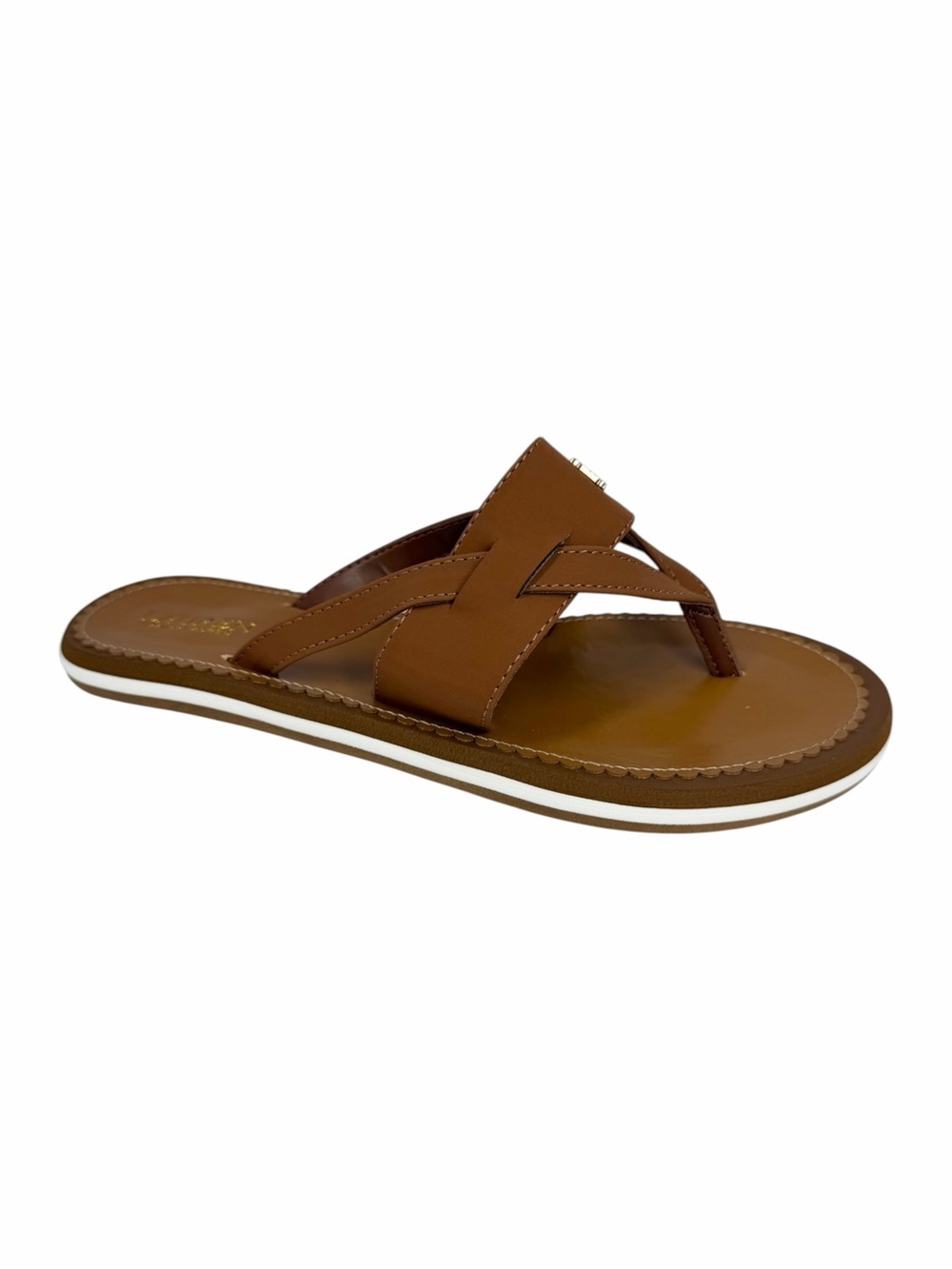 Lauren Ralph Lauren Rosalind Thong Sandals Tan Size 8B